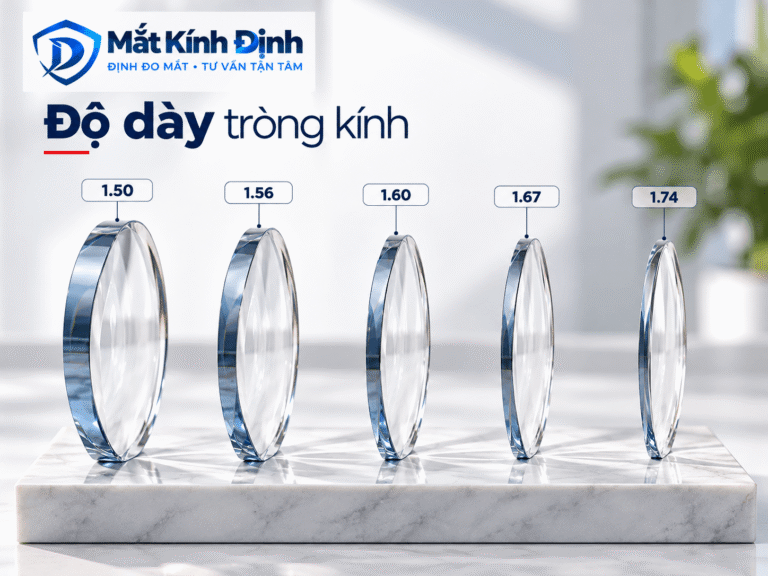 Chọn Chiết Suất Tròng Kính 1.56, 1.60, 1.67 Hay 1.74? Loại Nào Phù Hợp Nhất?