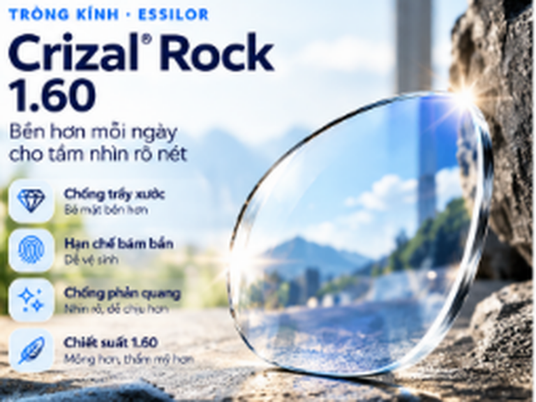 Essilor Crizal Rock 1.60